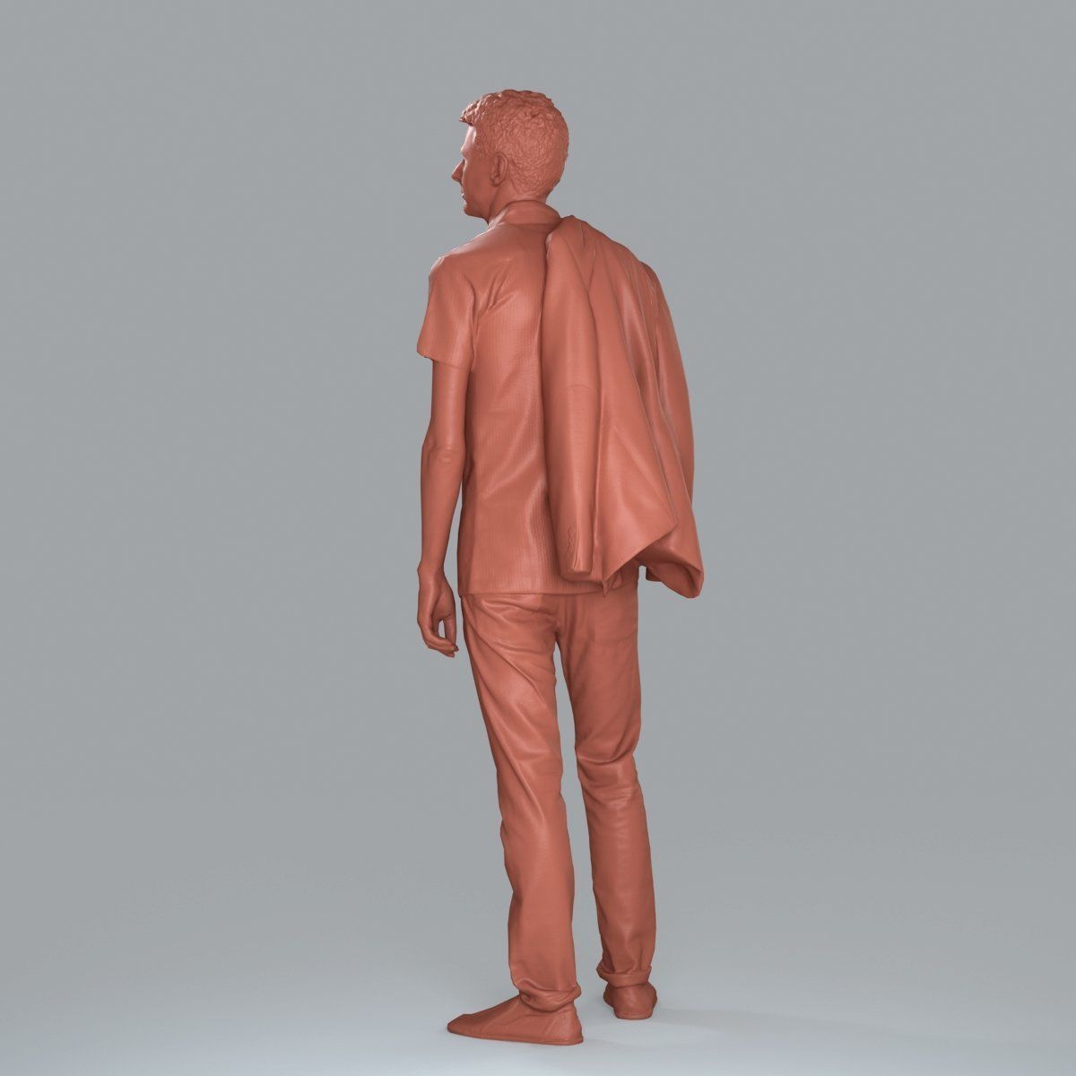 Standing Man with Pink Shirt and Jacket CMan0017-HD2-O02P02-S 3D model_26