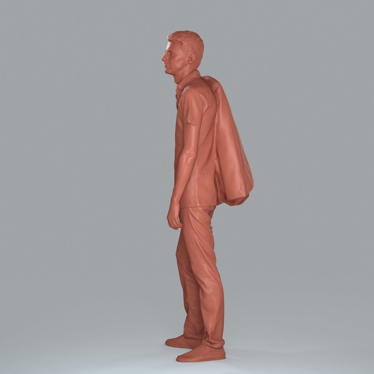 Standing Man with Pink Shirt and Jacket CMan0017-HD2-O02P02-S 3D model_71