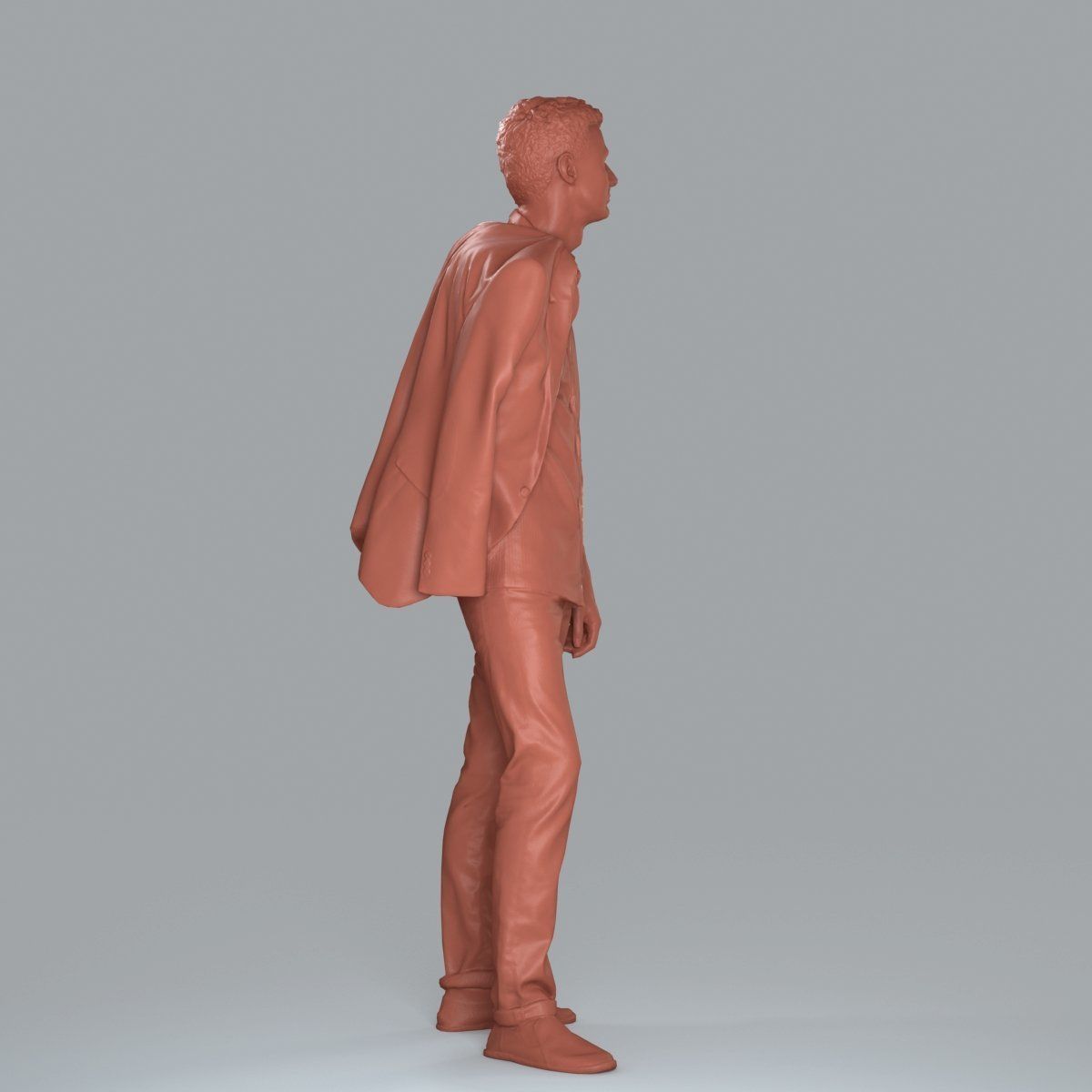 Standing Man with Pink Shirt and Jacket CMan0017-HD2-O02P02-S 3D model_43
