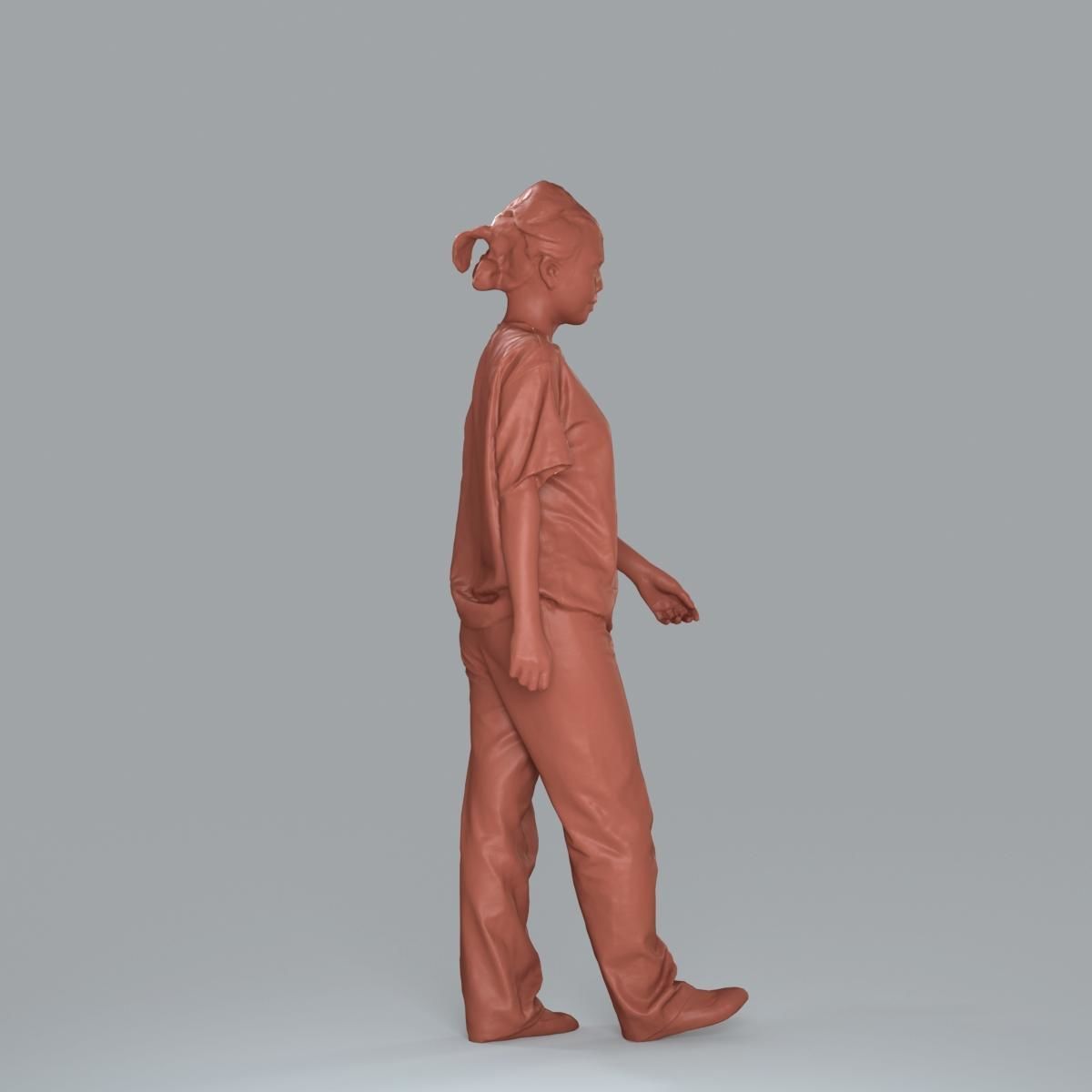 Female Nurse with Blue Scrubs CWom0012-HD2-O02P13-S 3D model_25