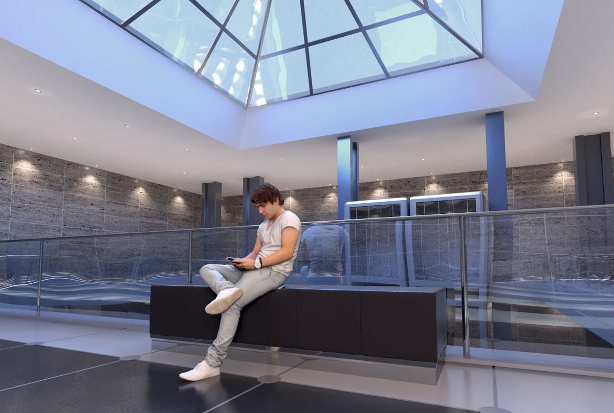 Casual Man with White Sneakers on Phone CMan0020-HD2-O01P15-S 3D model_23