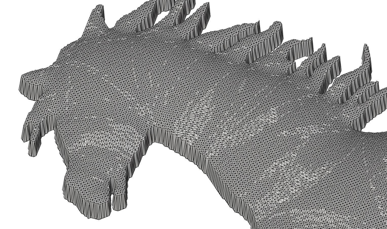 Ferrari horse logo 3D print model_3