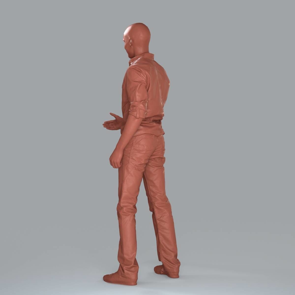 Casual Man Shaking Hand CMan0010-HD2-O01P10-S 3D model_39