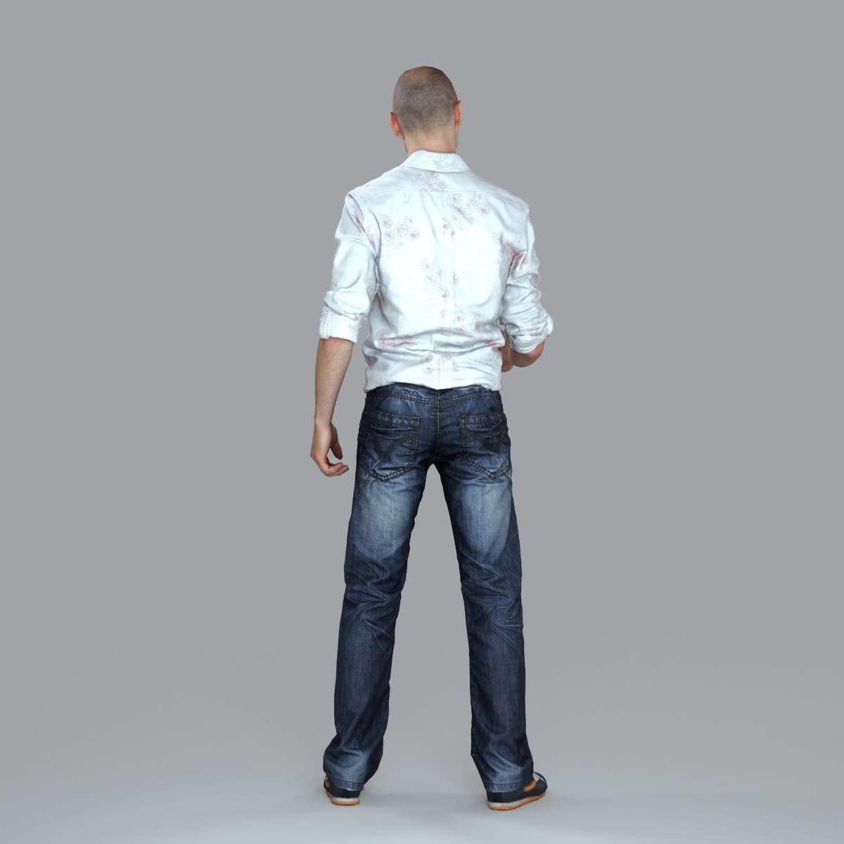 Casual Man Shaking Hand CMan0010-HD2-O01P10-S 3D model_12