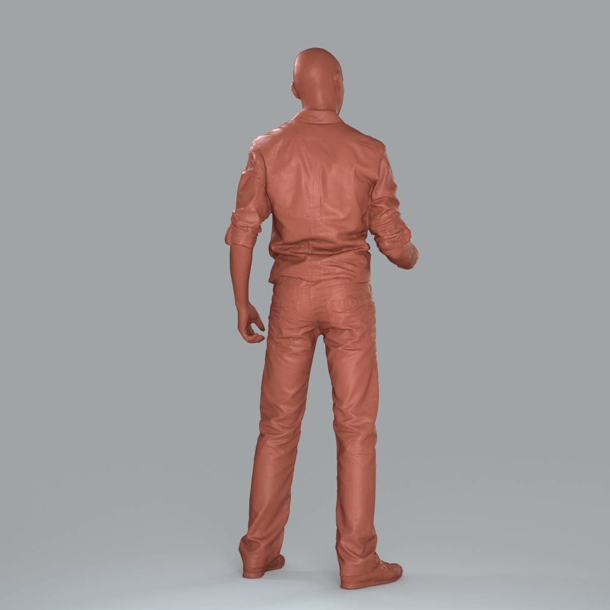 Casual Man Shaking Hand CMan0010-HD2-O01P10-S 3D model_34