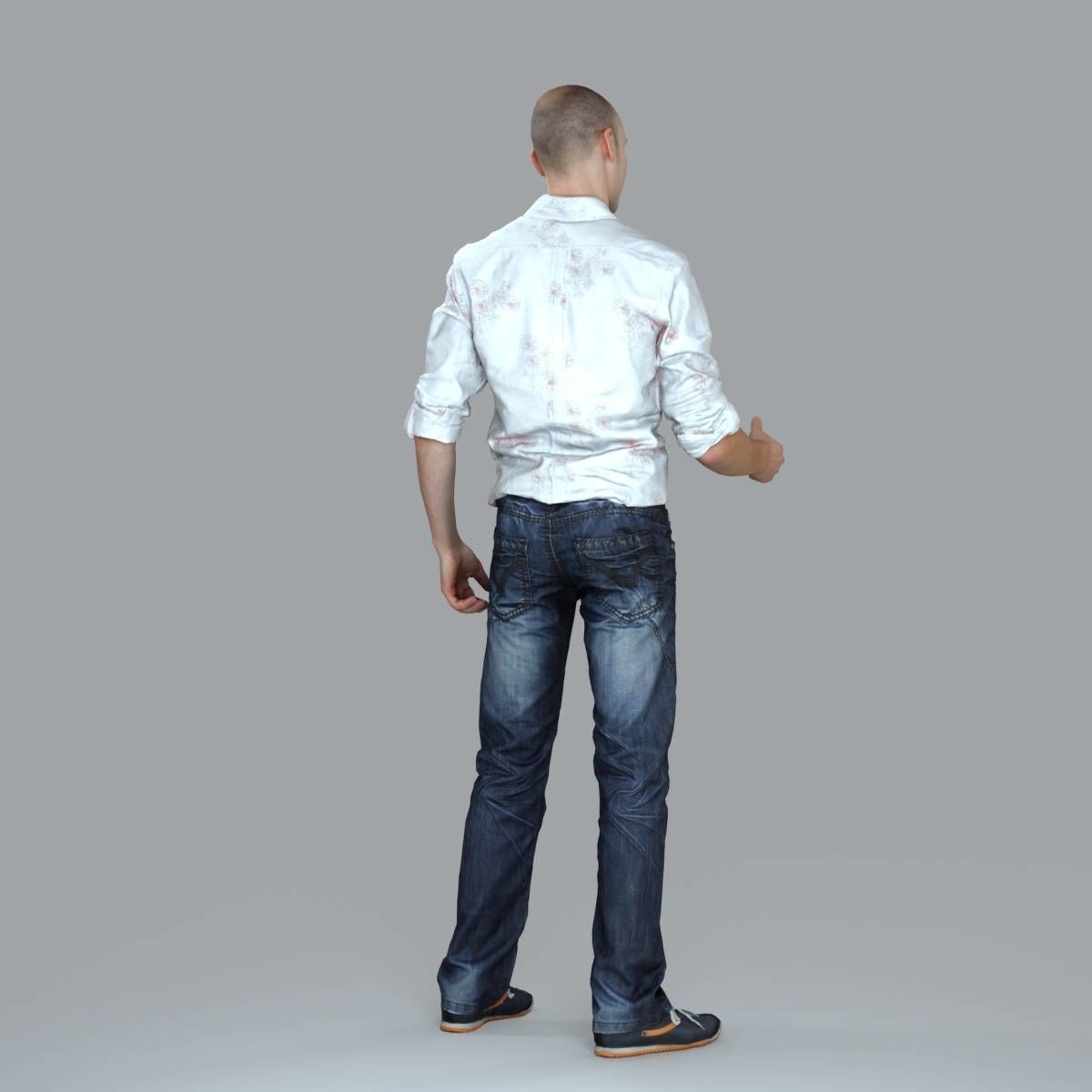 Casual Man Shaking Hand CMan0010-HD2-O01P10-S 3D model_18