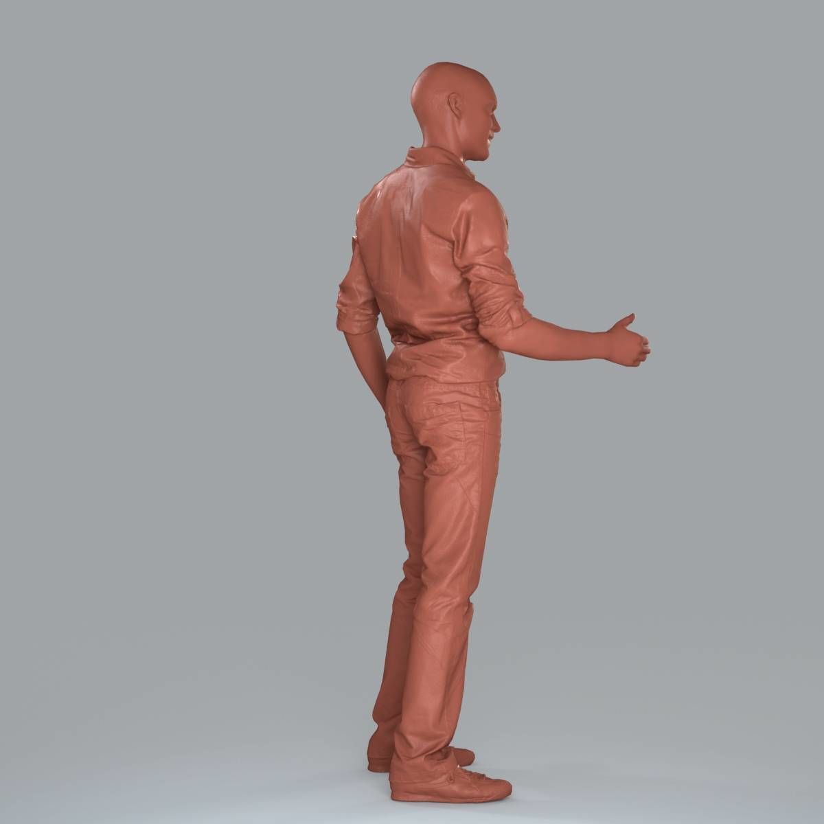 Casual Man Shaking Hand CMan0010-HD2-O01P10-S 3D model_15