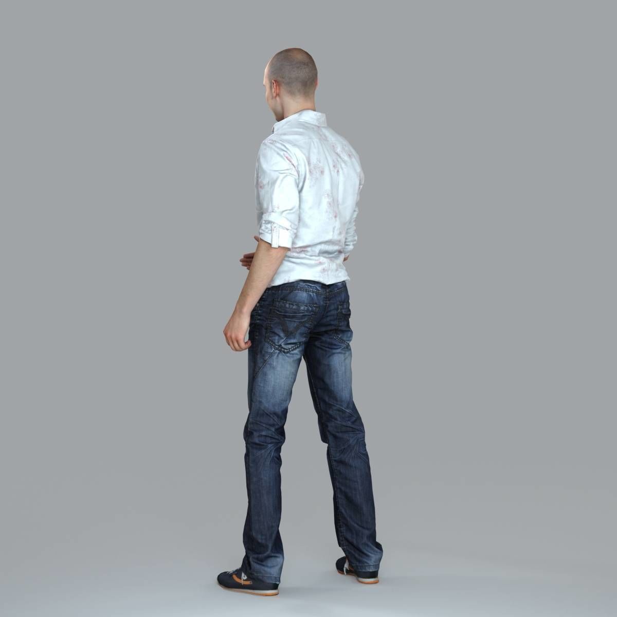 Casual Man Shaking Hand CMan0010-HD2-O01P10-S 3D model_40