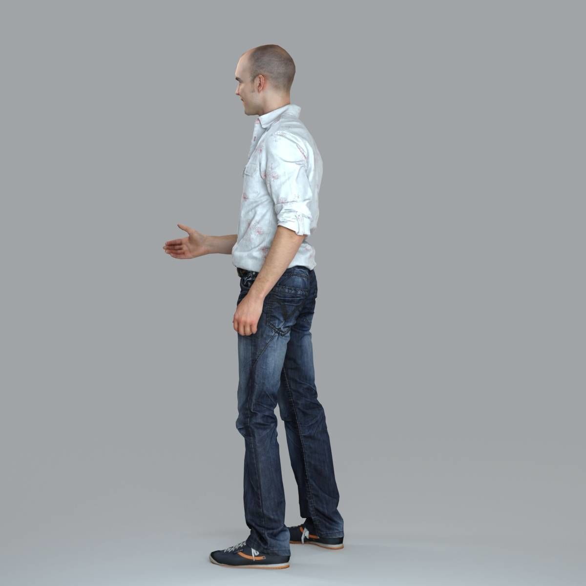 Casual Man Shaking Hand CMan0010-HD2-O01P10-S 3D model_45