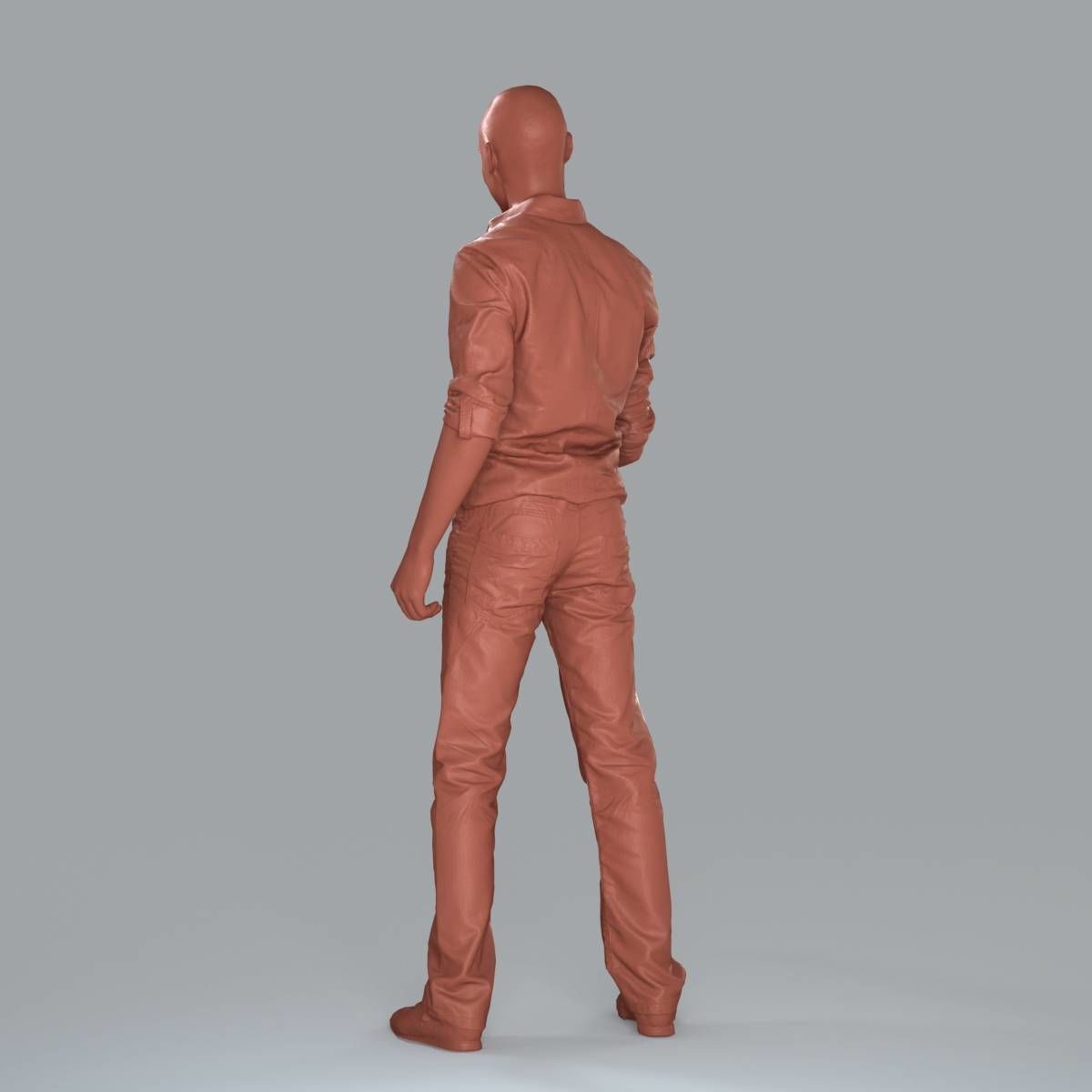 Casual Man Shaking Hand CMan0010-HD2-O01P10-S 3D model_25