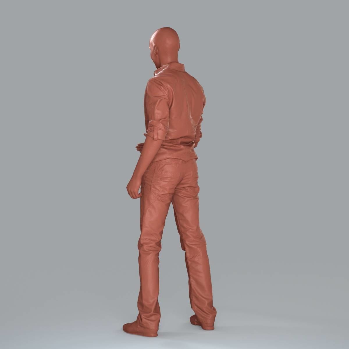 Casual Man Shaking Hand CMan0010-HD2-O01P10-S 3D model_19