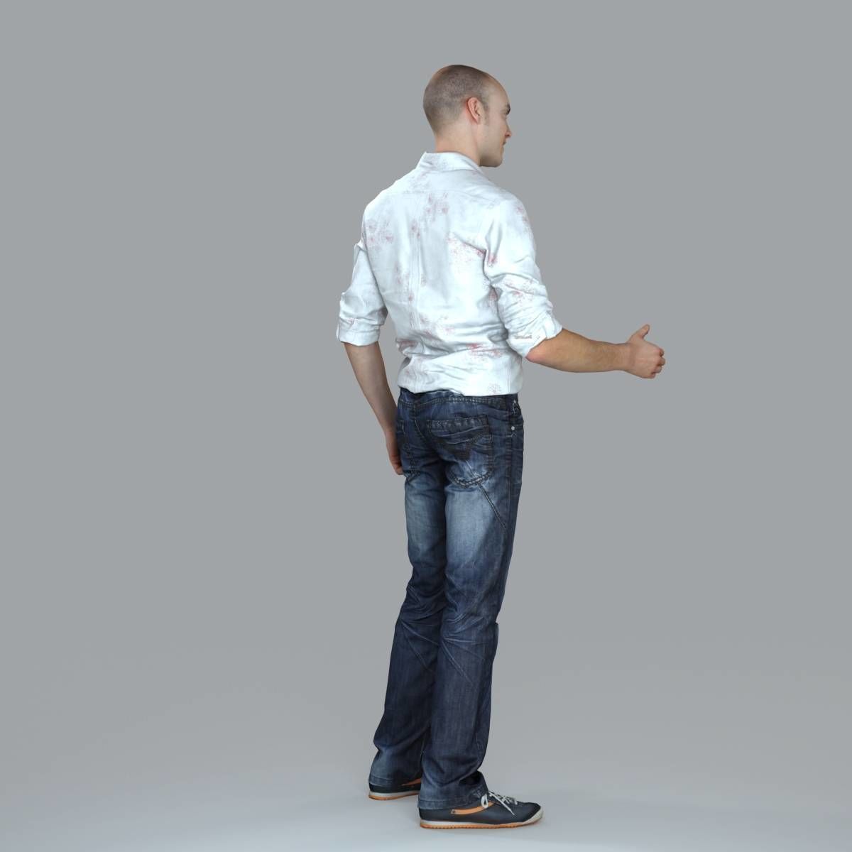 Casual Man Shaking Hand CMan0010-HD2-O01P10-S 3D model_55