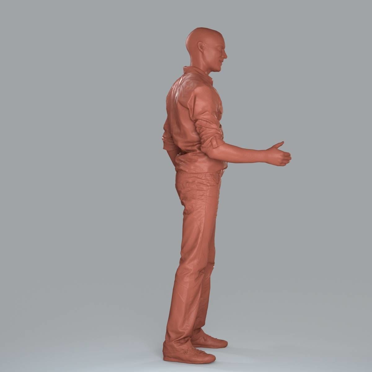 Casual Man Shaking Hand CMan0010-HD2-O01P10-S 3D model_67