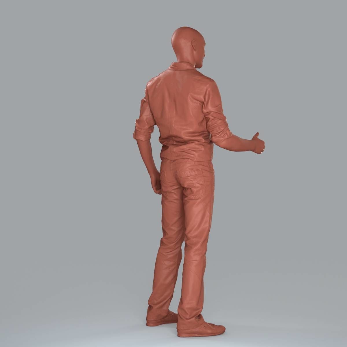 Casual Man Shaking Hand CMan0010-HD2-O01P10-S 3D model_47