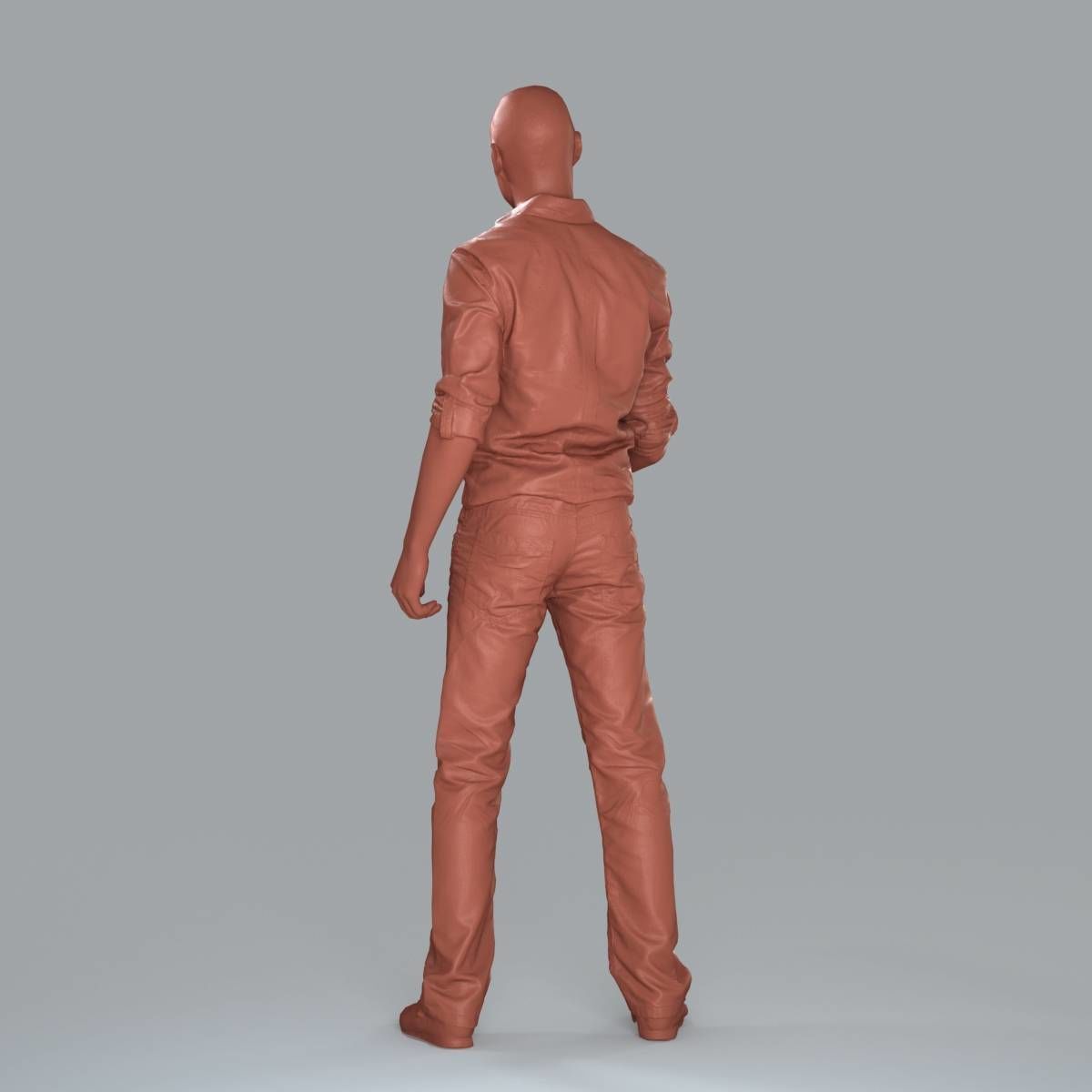 Casual Man Shaking Hand CMan0010-HD2-O01P10-S 3D model_21