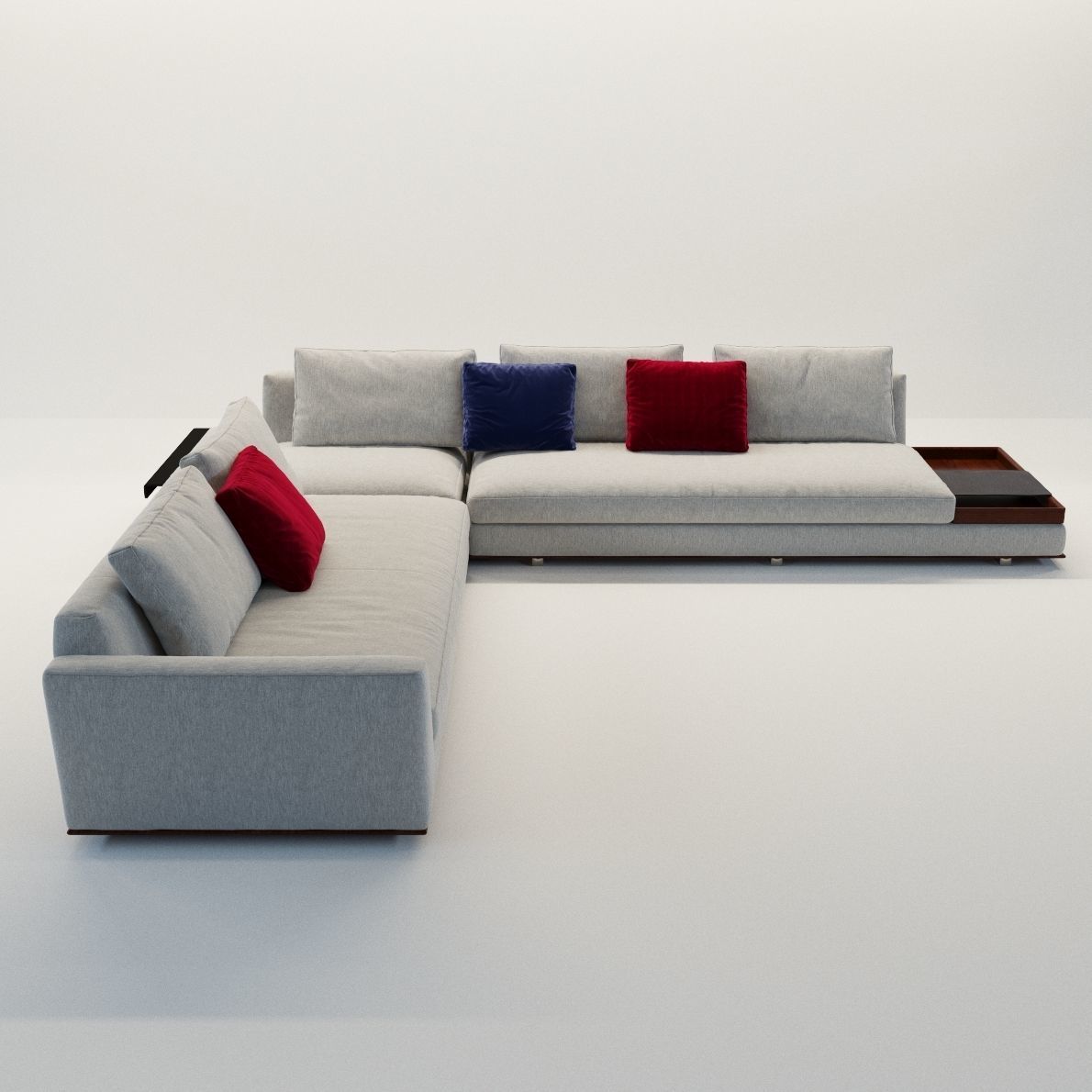Sofa Tama Living - version F - Design by EOOS - Walter Knoll 3D model_1