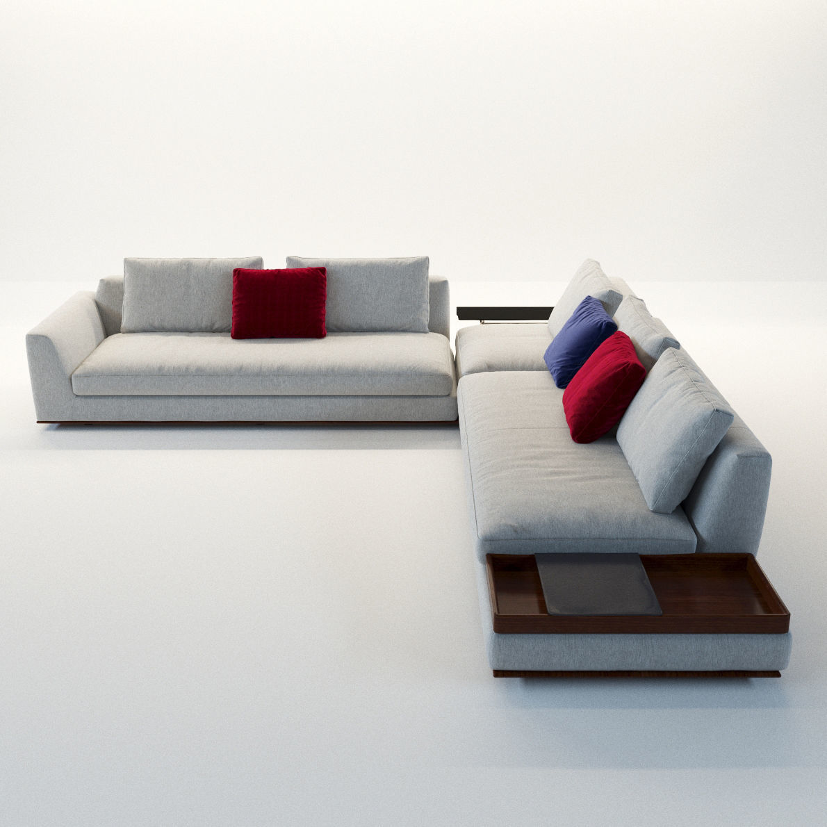 Sofa Tama Living - version F - Design by EOOS - Walter Knoll 3D model_2