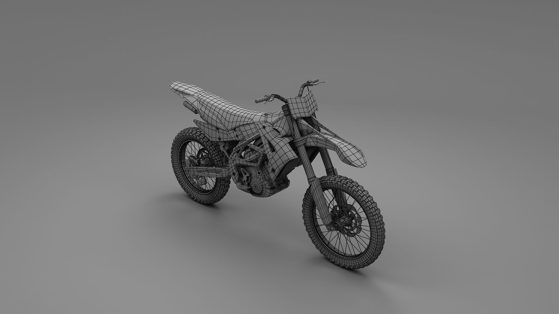 Motor Bike  3D model_11