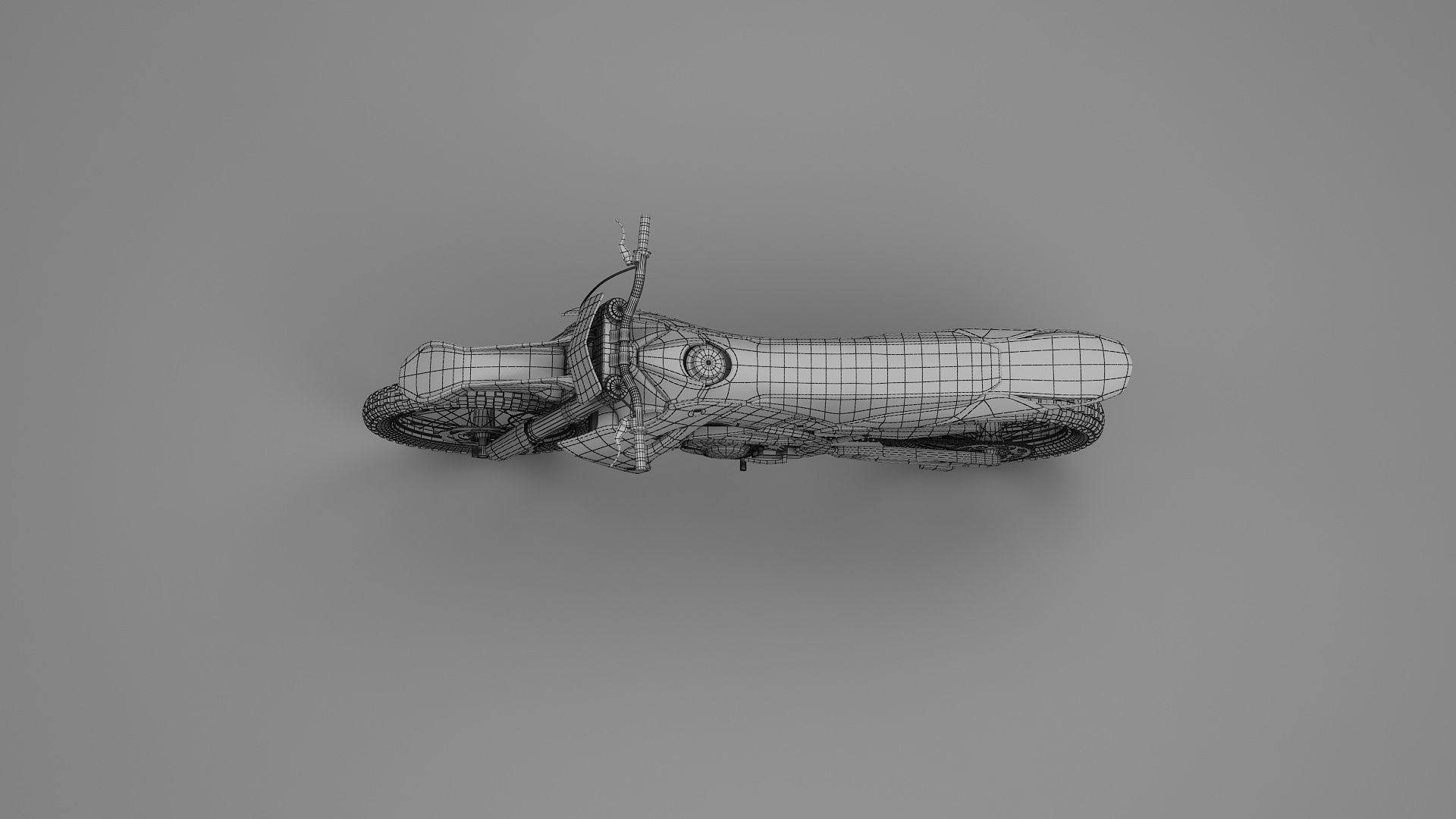 Motor Bike  3D model_9