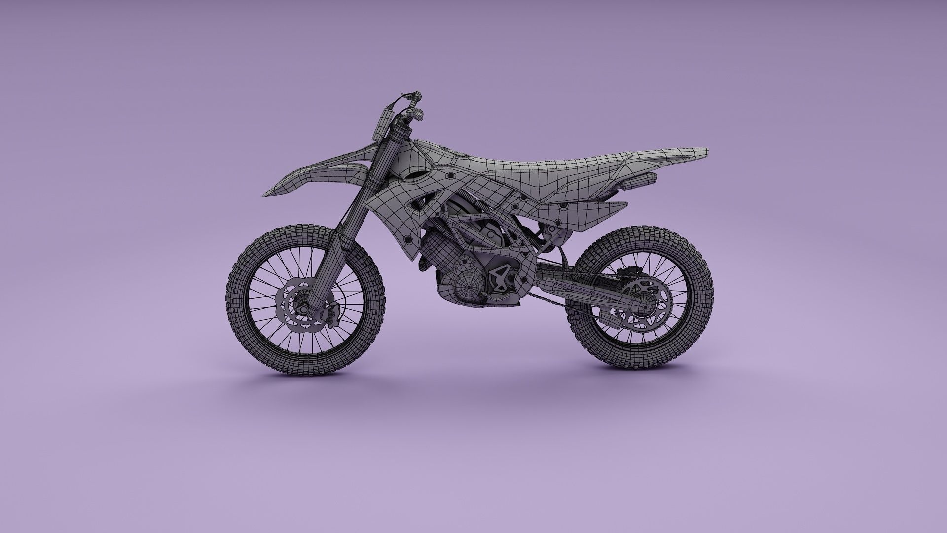 Motor Bike  3D model_13
