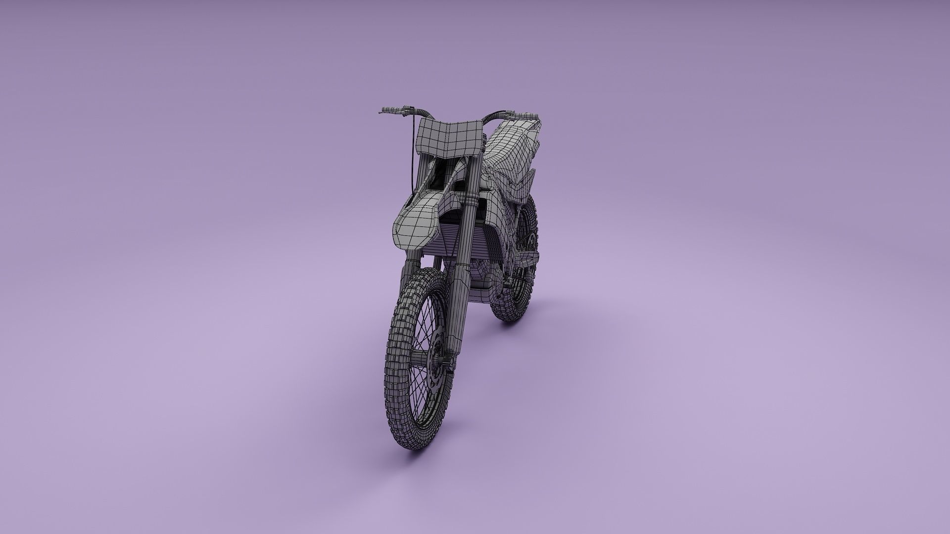Motor Bike  3D model_12