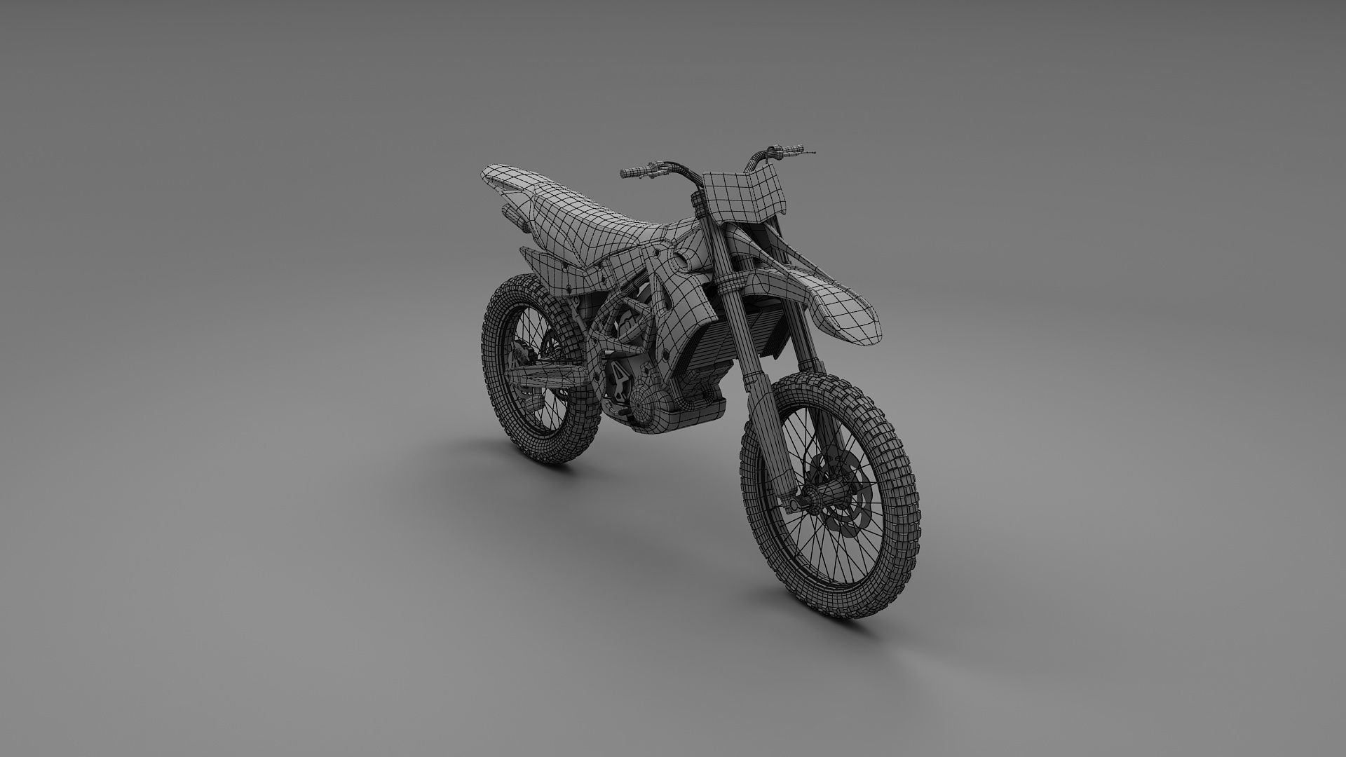 Motor Bike  3D model_8