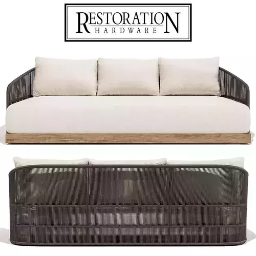 Restoration Hardware Havana Sofa 84