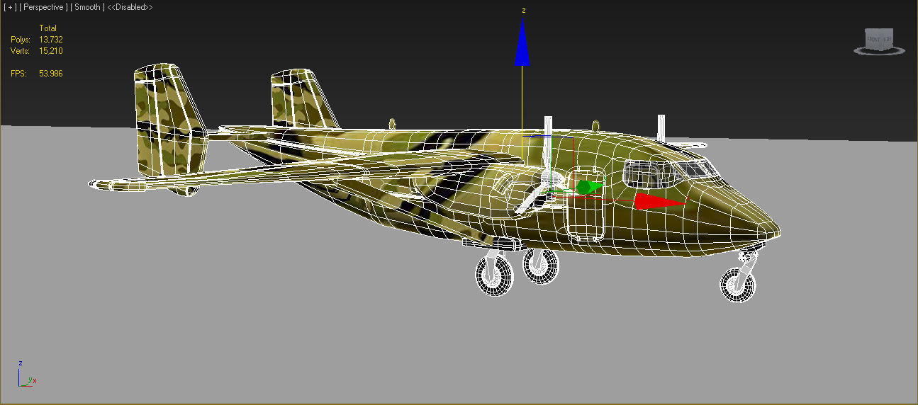 M28 skytruck Low-poly 3D model_4