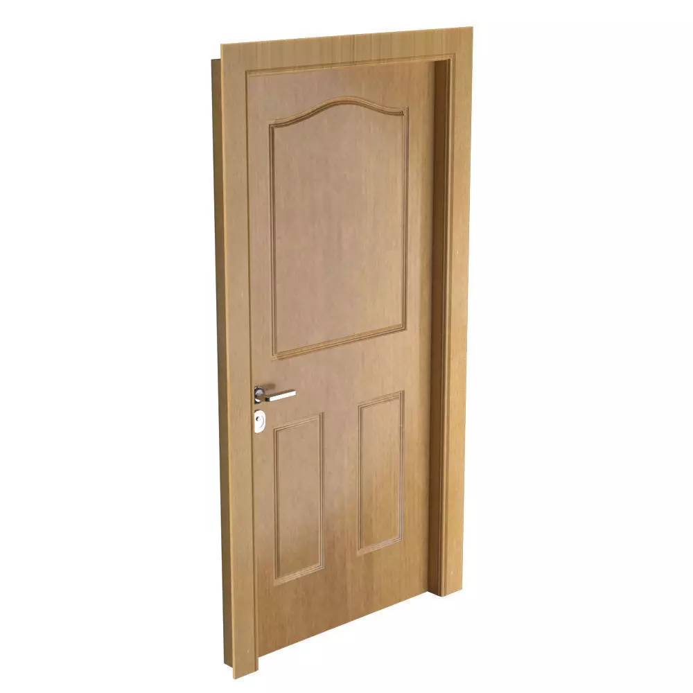 Wooden Door 3D model_0