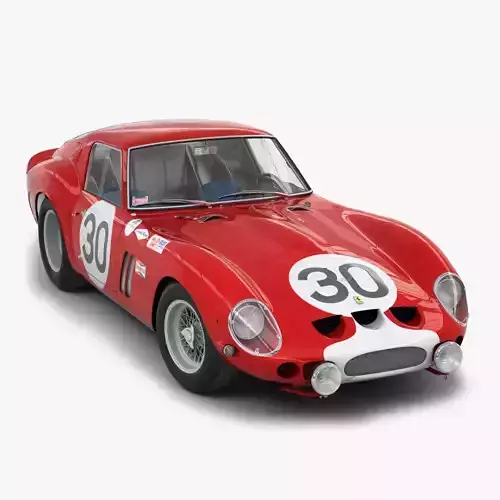 Ferrari 250 GTO - 3223GT - No Engine 3D model