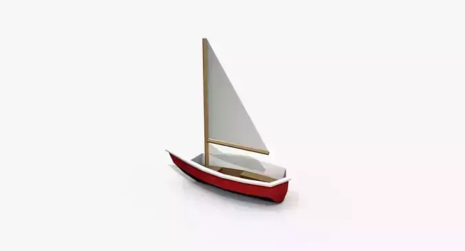 Low Poly Sailboat