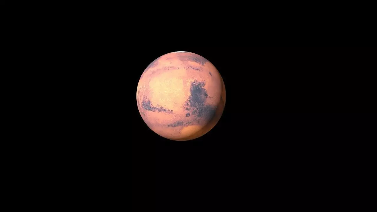 Mars 3D Model from nasa 3D model_0