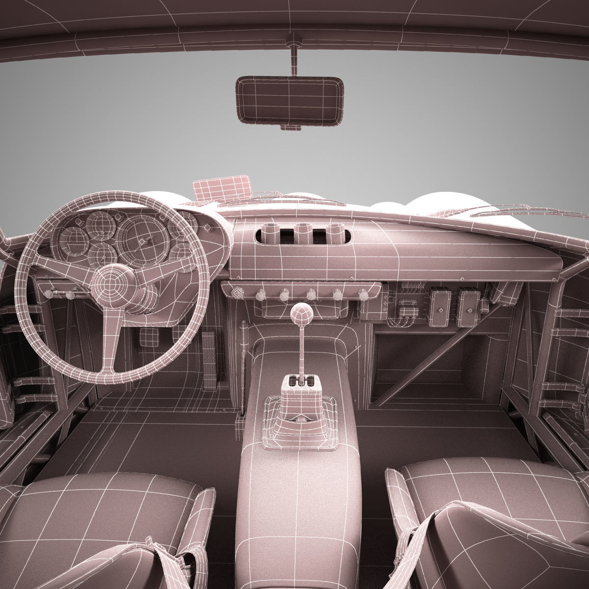 Ferrari 250 GTO - 3445GT - No Engine 3D model_74