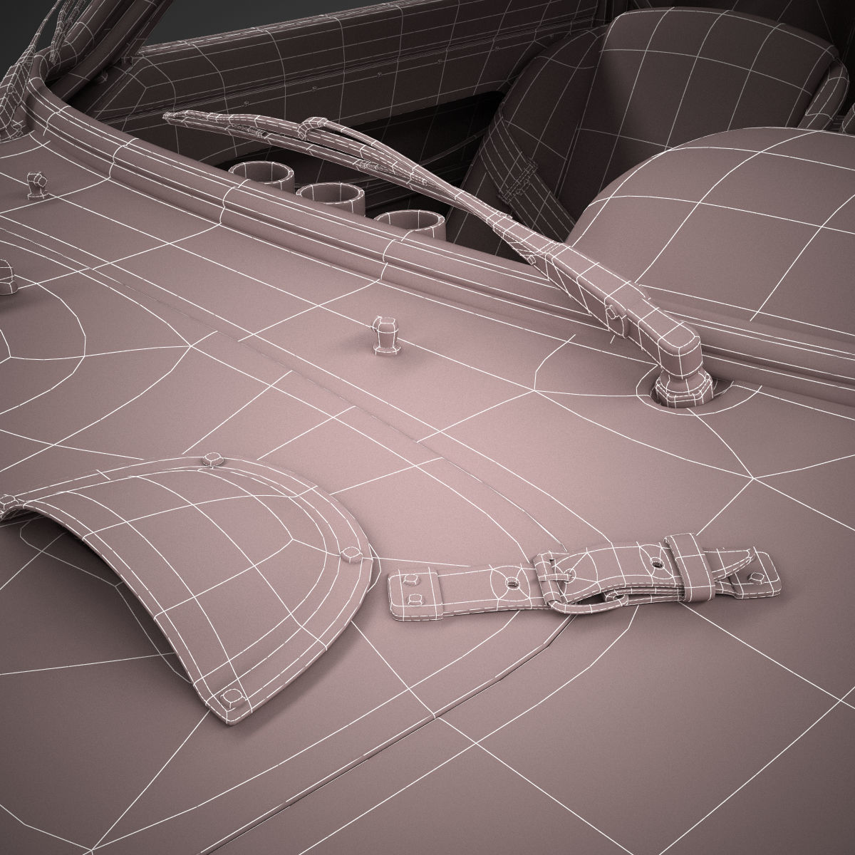 Ferrari 250 GTO - 3445GT - No Engine 3D model_20