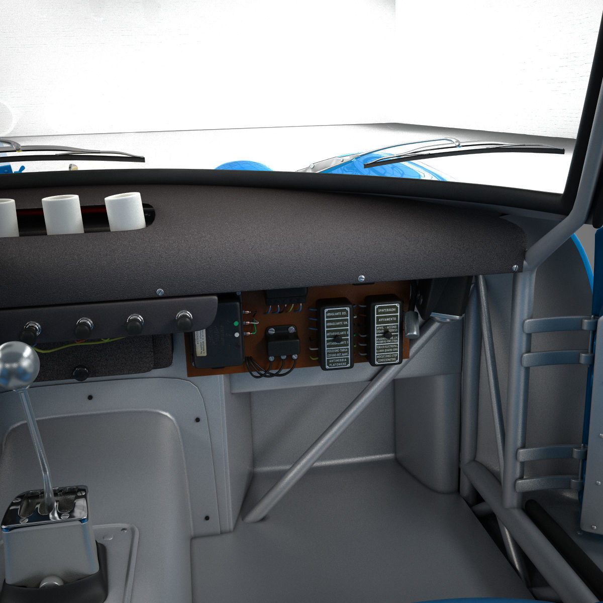 Ferrari 250 GTO - 3445GT - No Engine 3D model_43