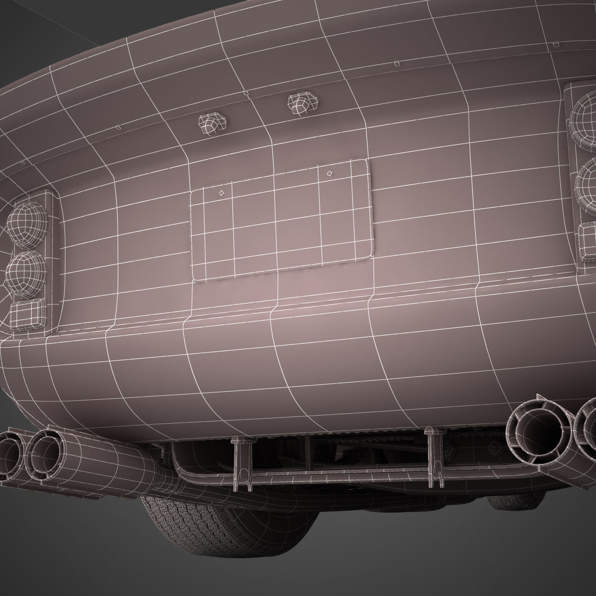 Ferrari 250 GTO - 3445GT - No Engine 3D model_30