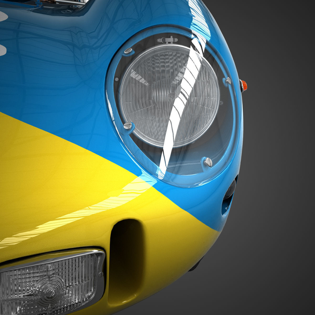 Ferrari 250 GTO - 3445GT - No Engine 3D model_13