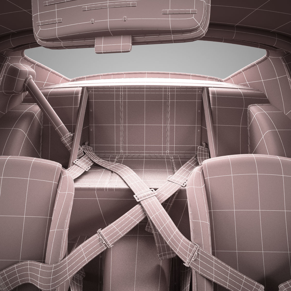 Ferrari 250 GTO - 3445GT - No Engine 3D model_76