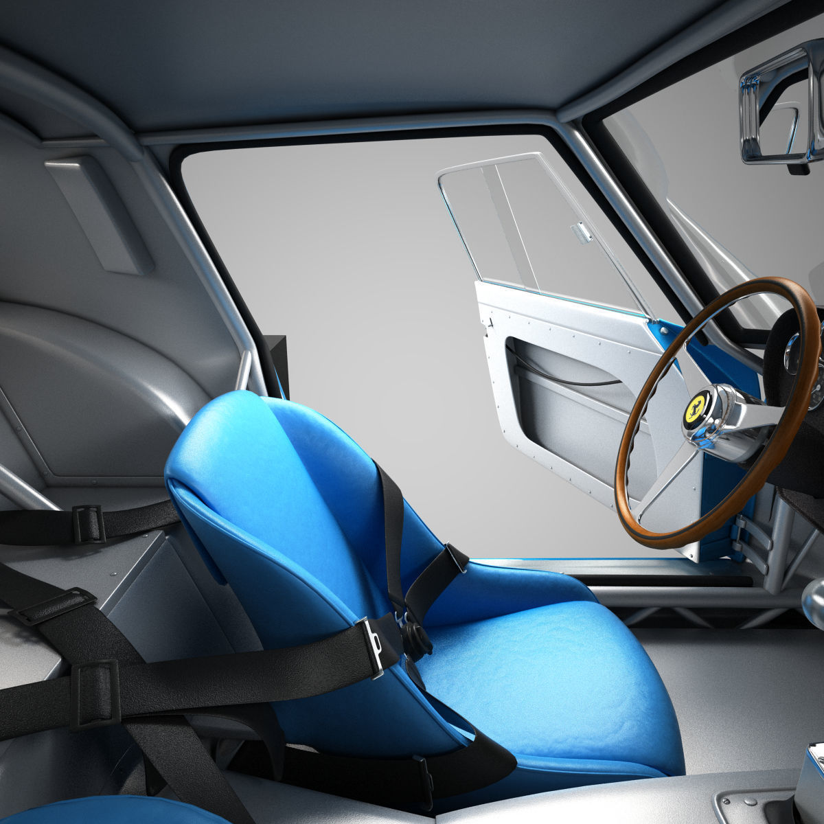 Ferrari 250 GTO - 3445GT - No Engine 3D model_73