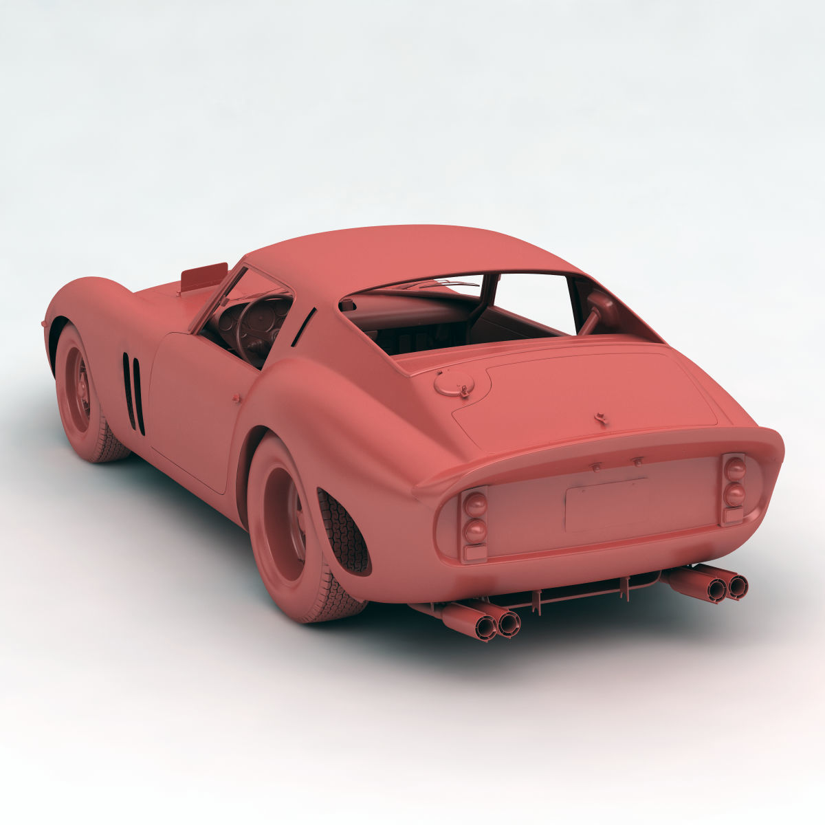 Ferrari 250 GTO - 3445GT - No Engine 3D model_56