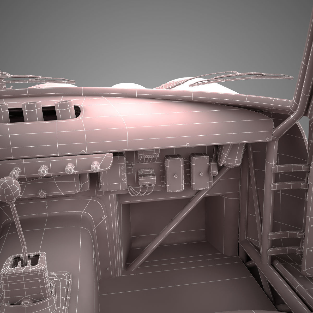 Ferrari 250 GTO - 3445GT - No Engine 3D model_44