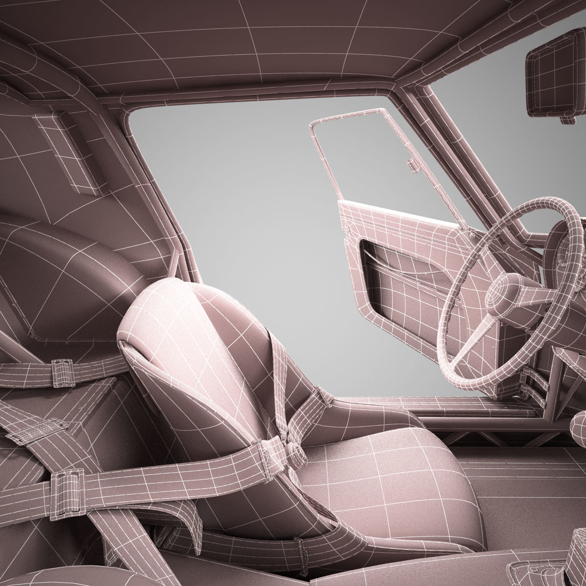 Ferrari 250 GTO - 3445GT - No Engine 3D model_77