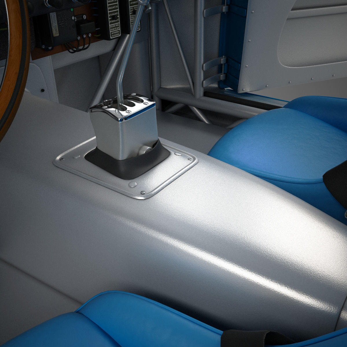 Ferrari 250 GTO - 3445GT - No Engine 3D model_45