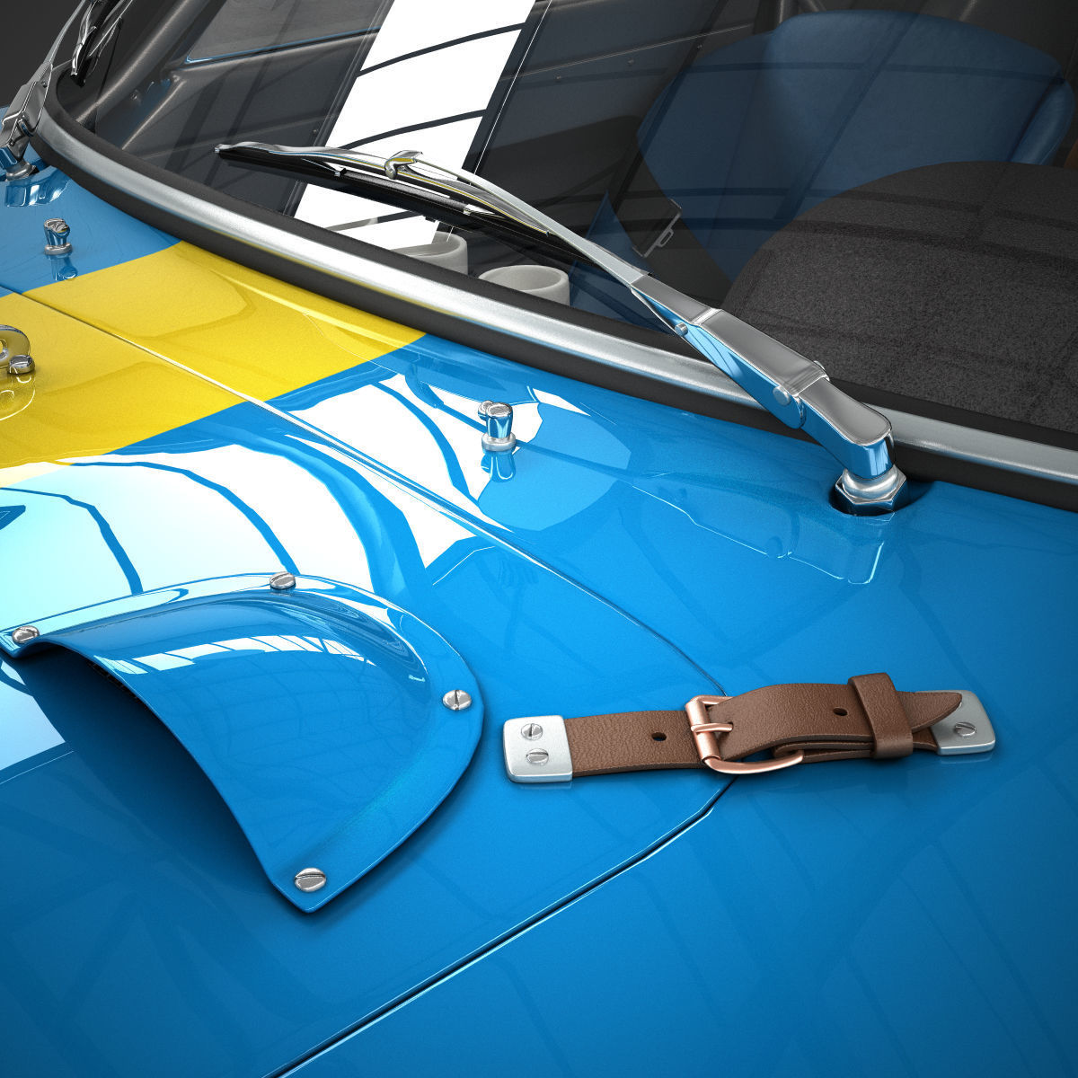 Ferrari 250 GTO - 3445GT - No Engine 3D model_19