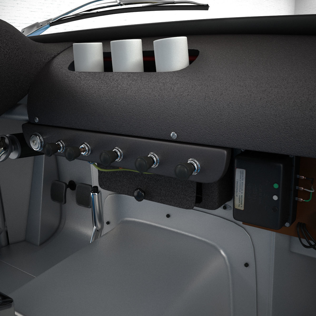 Ferrari 250 GTO - 3445GT - No Engine 3D model_47