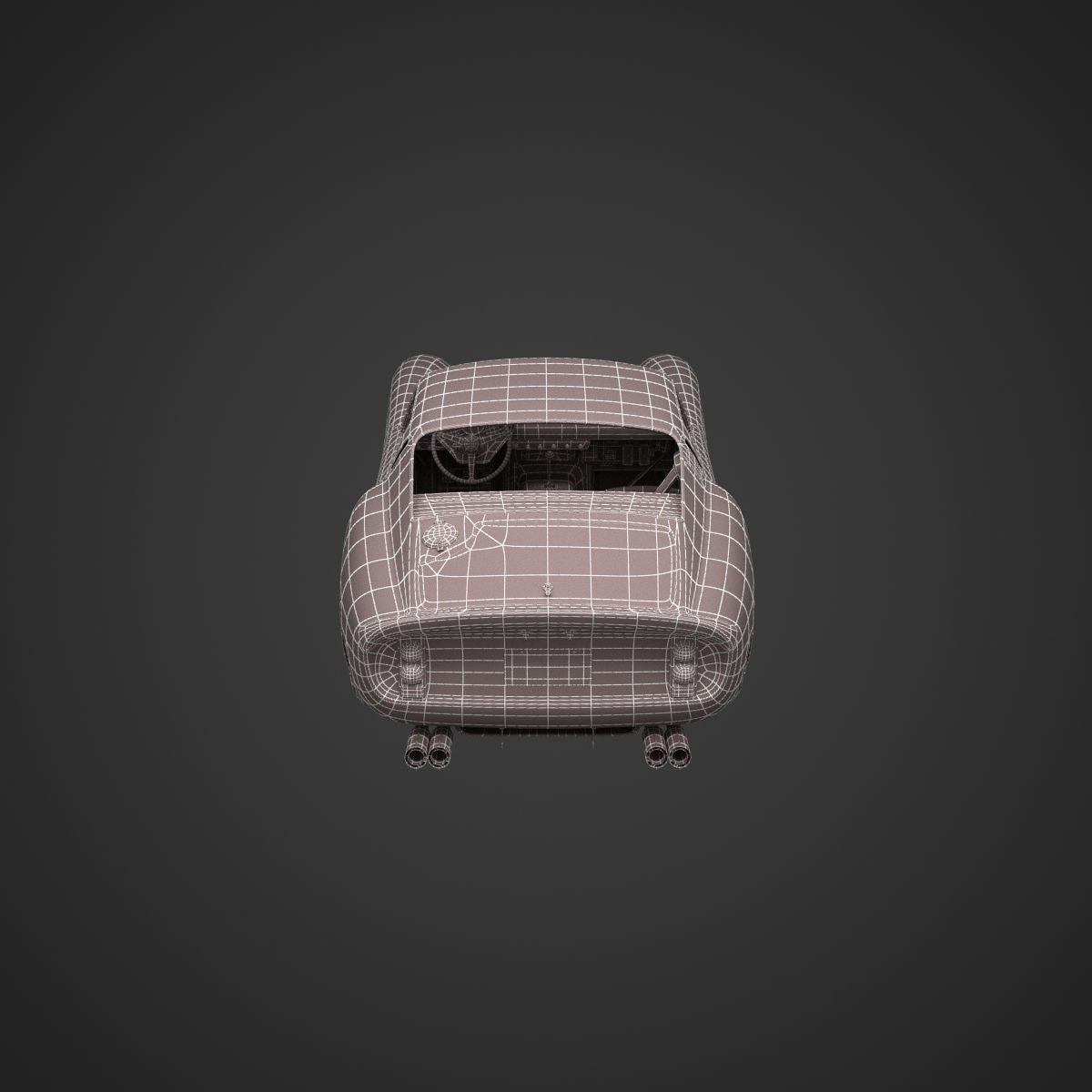 Ferrari 250 GTO - 3445GT - No Engine 3D model_68
