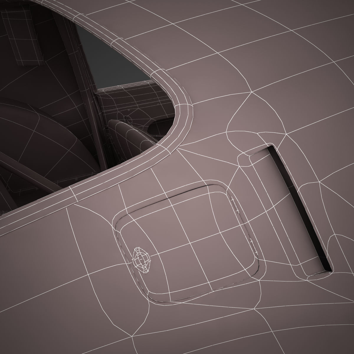 Ferrari 250 GTO - 3445GT - No Engine 3D model_24