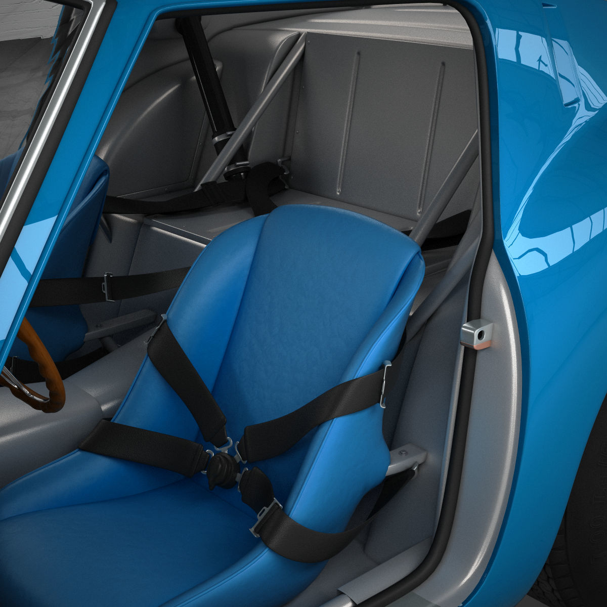 Ferrari 250 GTO - 3445GT - No Engine 3D model_49