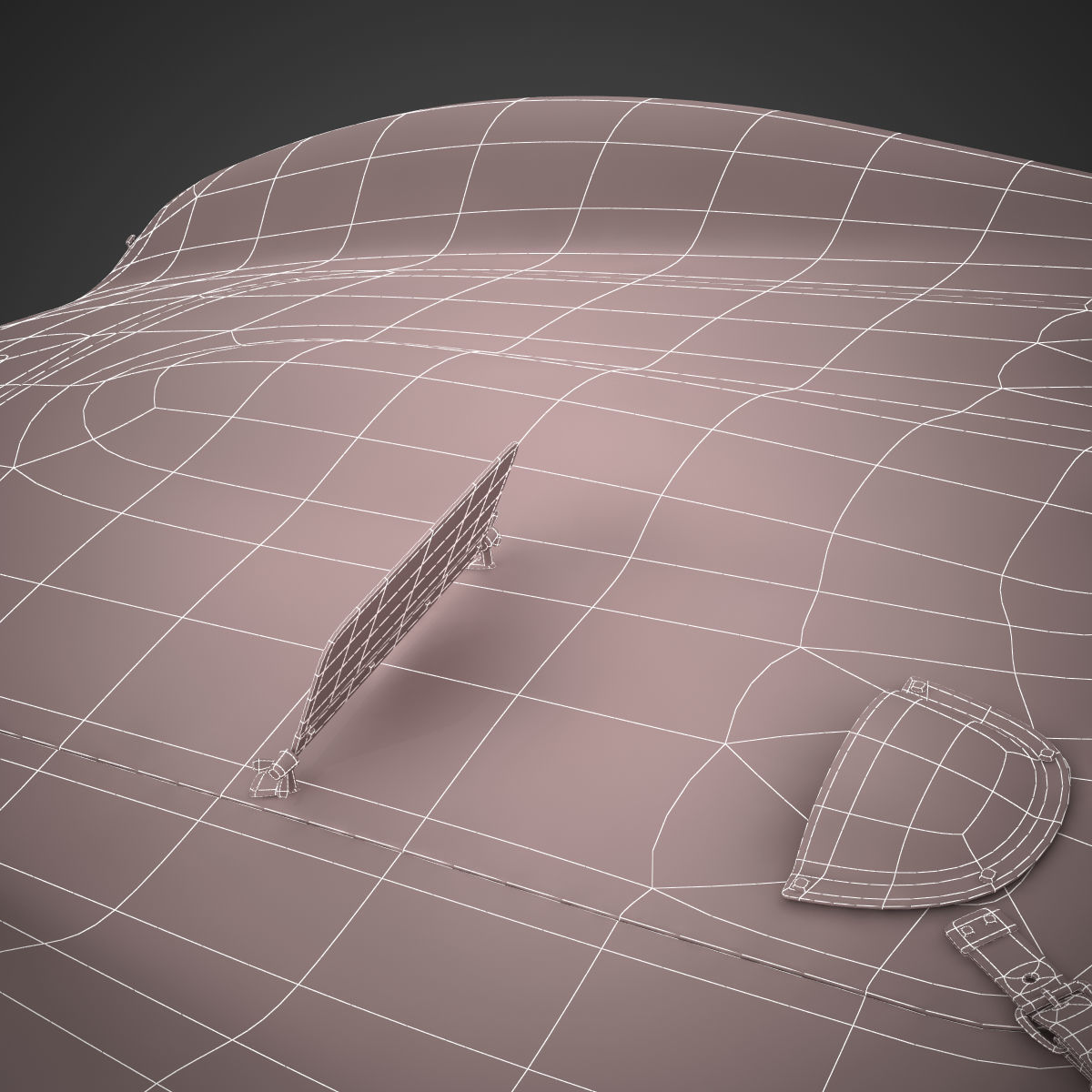 Ferrari 250 GTO - 3445GT - No Engine 3D model_22