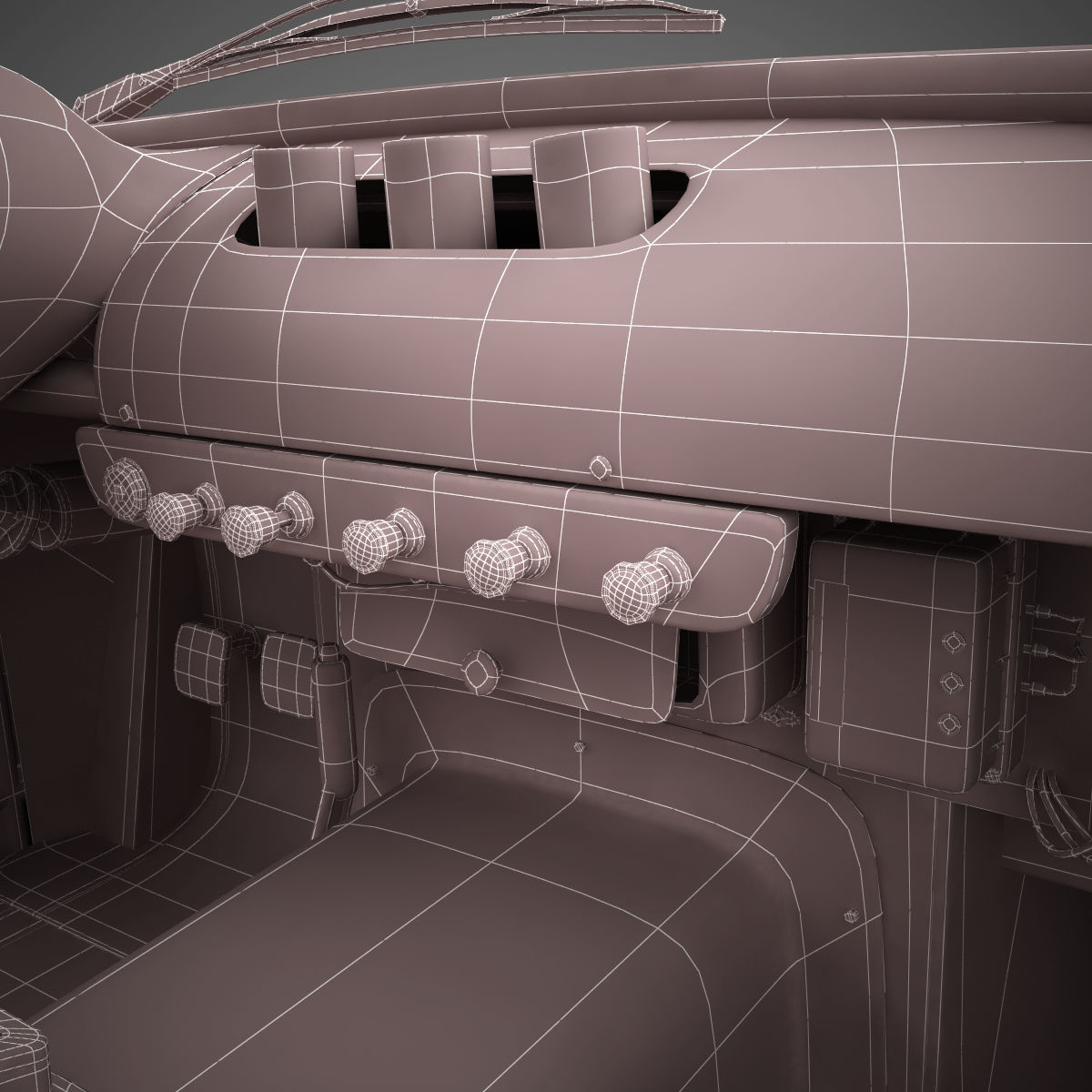 Ferrari 250 GTO - 3445GT - No Engine 3D model_48